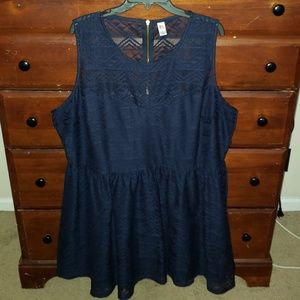 Plus Size Mini Dress